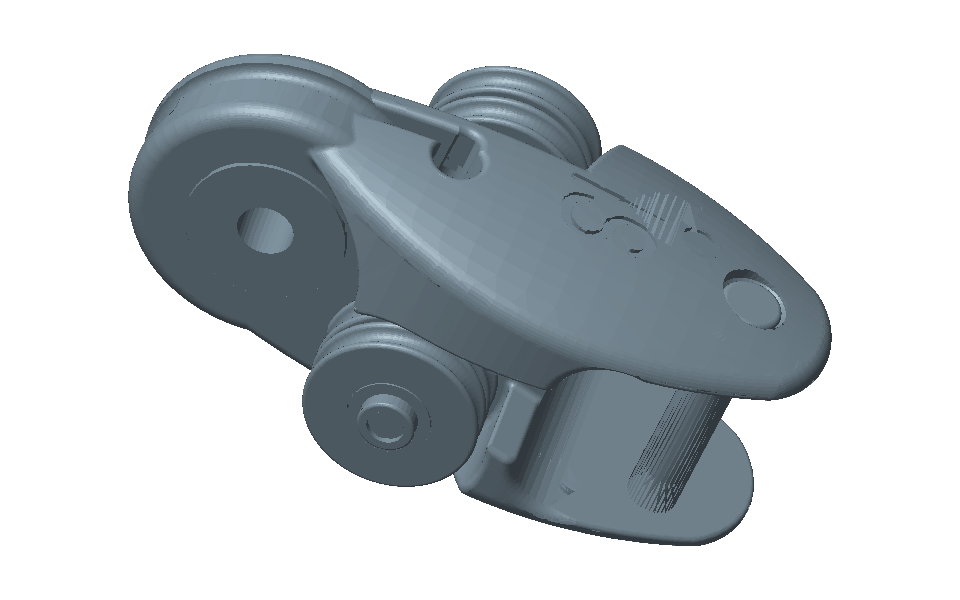 CAD input model — view 1 of 4