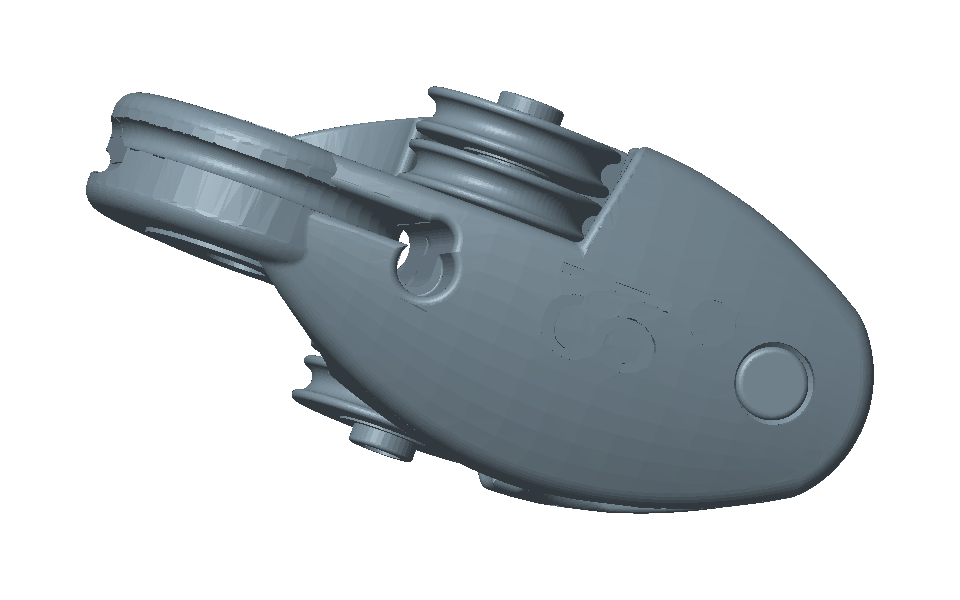 CAD input model — view 2 of 4